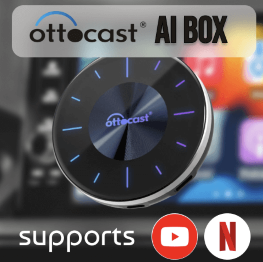 OttoCast AI Box - YouTube on CarPlay